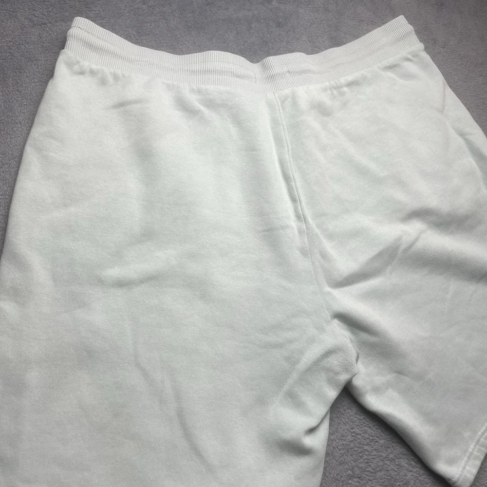 Calvin Klein Jeans CK Shorts Monogram Logo Fleece Shorts Size 2XL Men Light Blue